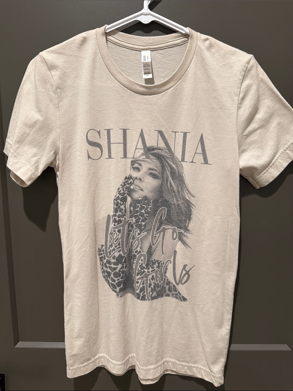 Bella+Canvas Shania Twain Neutral Crewneck Tee